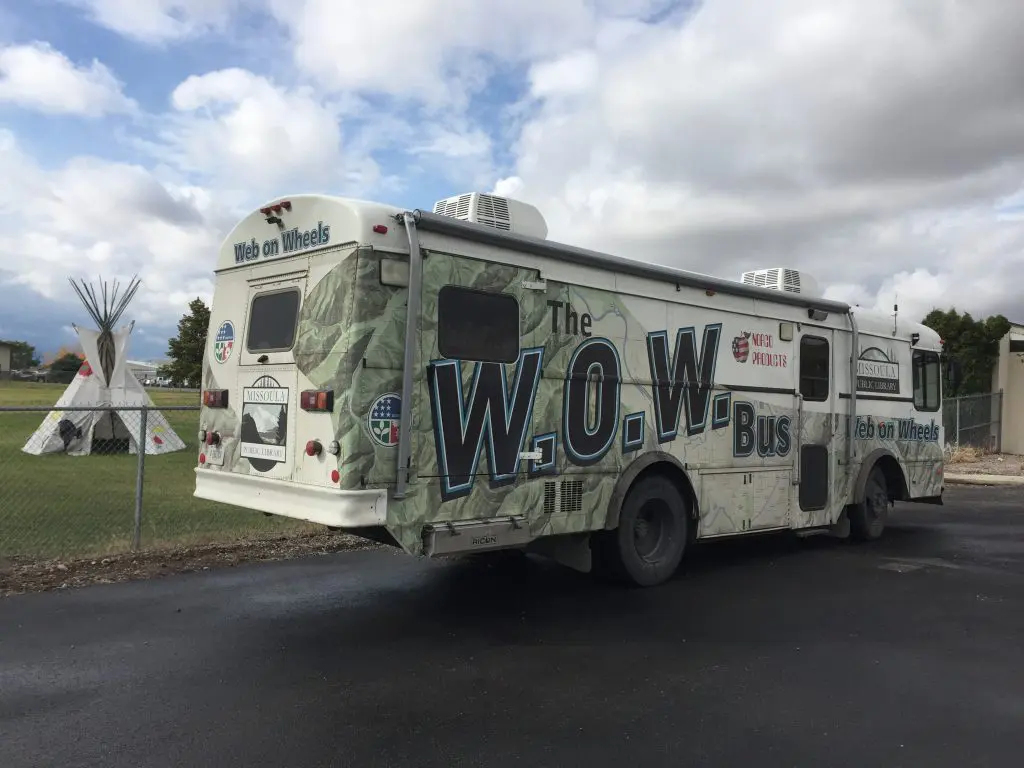 In-Library Services 1 Web on Wheels Bus