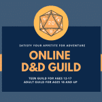 Online D&D Guild flyer