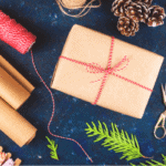 Self-service gift wrap station
