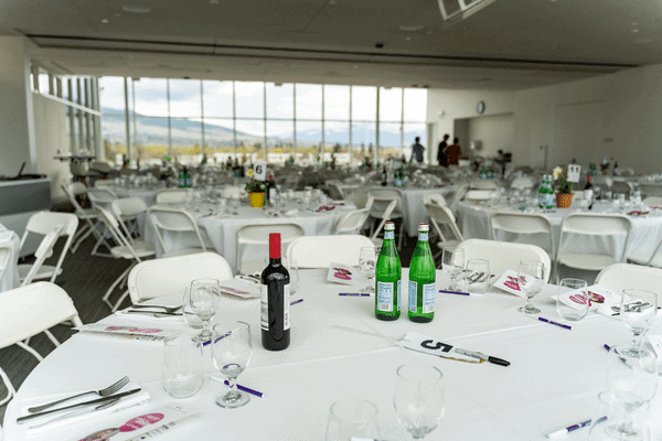 Chairs and tables in Cooper's Space