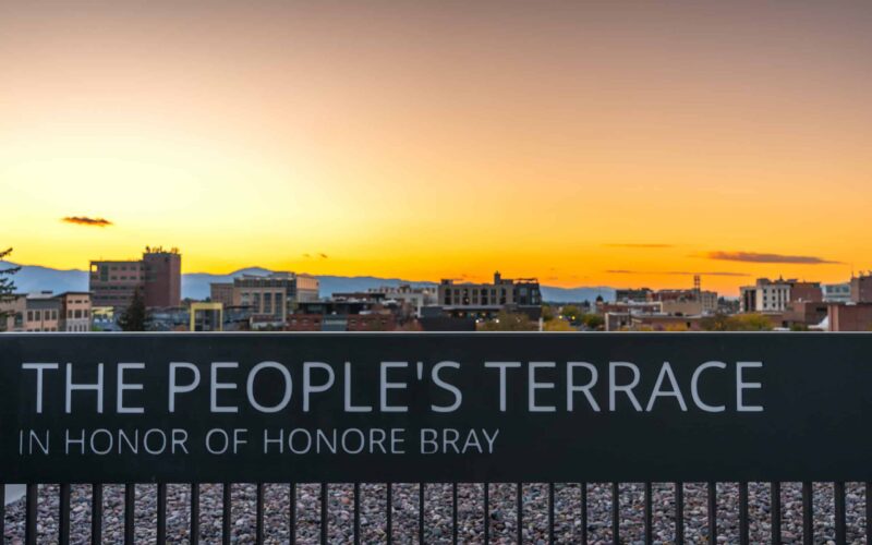 The People's Terrace: In Honor of Honore Bray