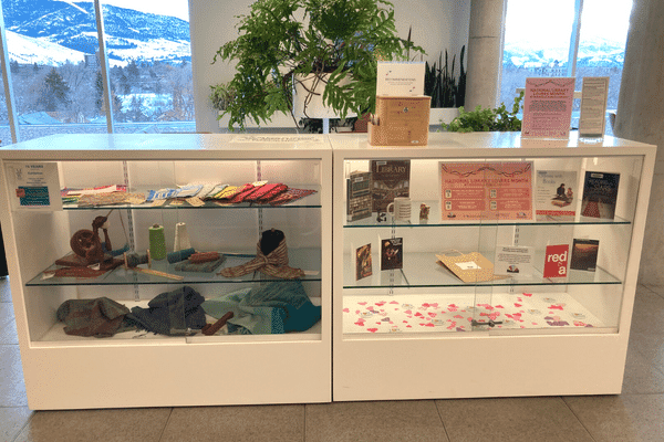 Display Cases 1 display cases on level three
