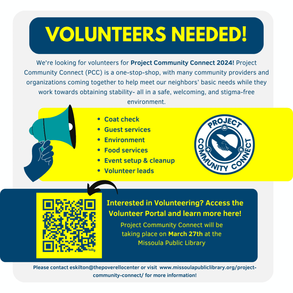 Project Community Connect Recruitment Flyer