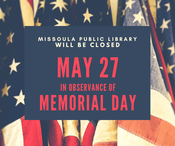 Memorial Day closure