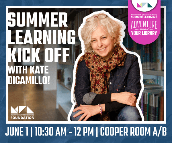 Summer Learning Kickoff with Kate DiCamillo