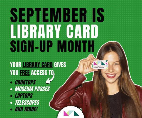 Library Card Sign-Up Month