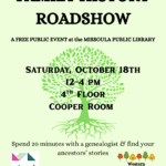 Family history roadshow