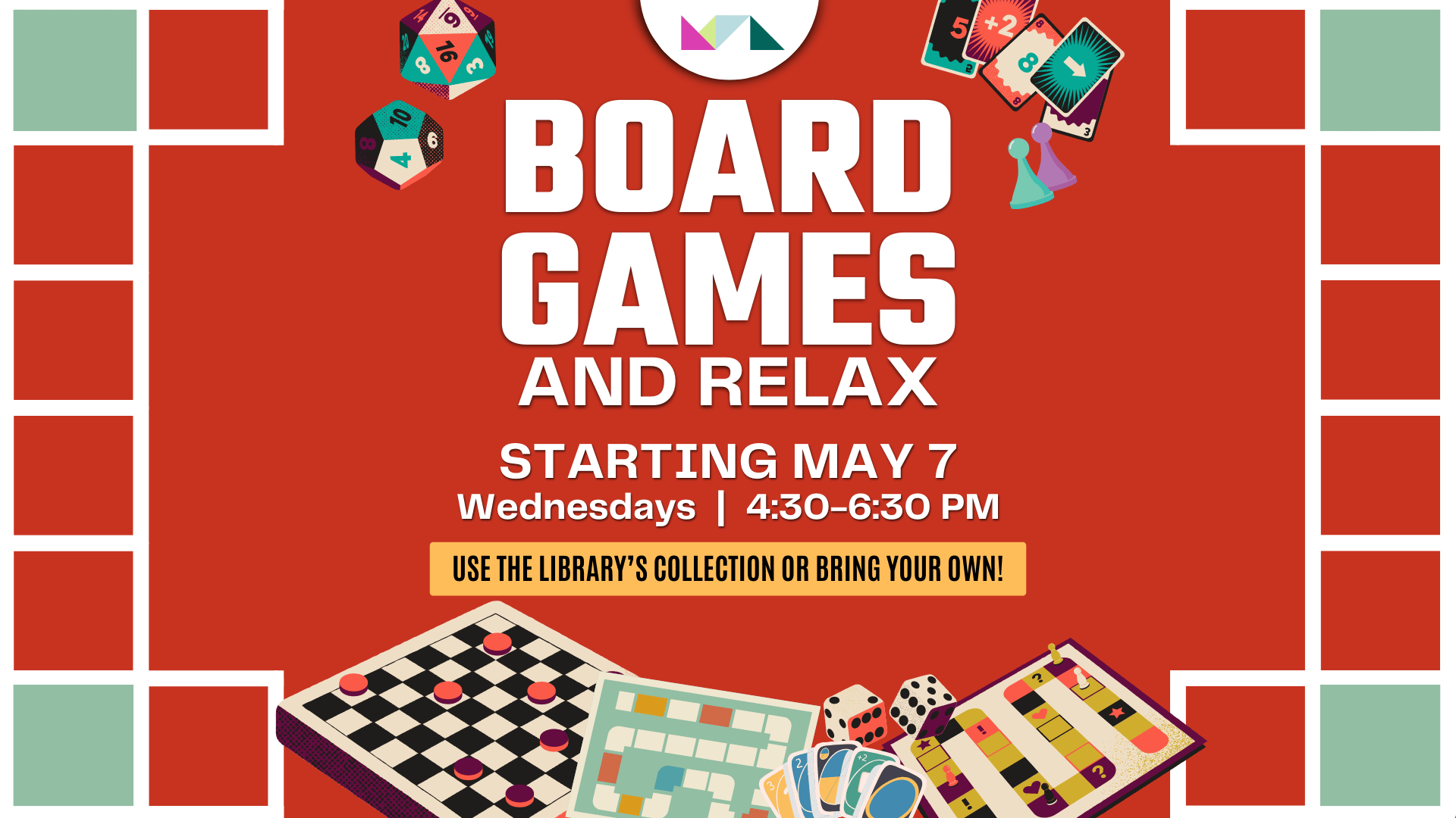 Board Games and Relax 7 boardgames and relax