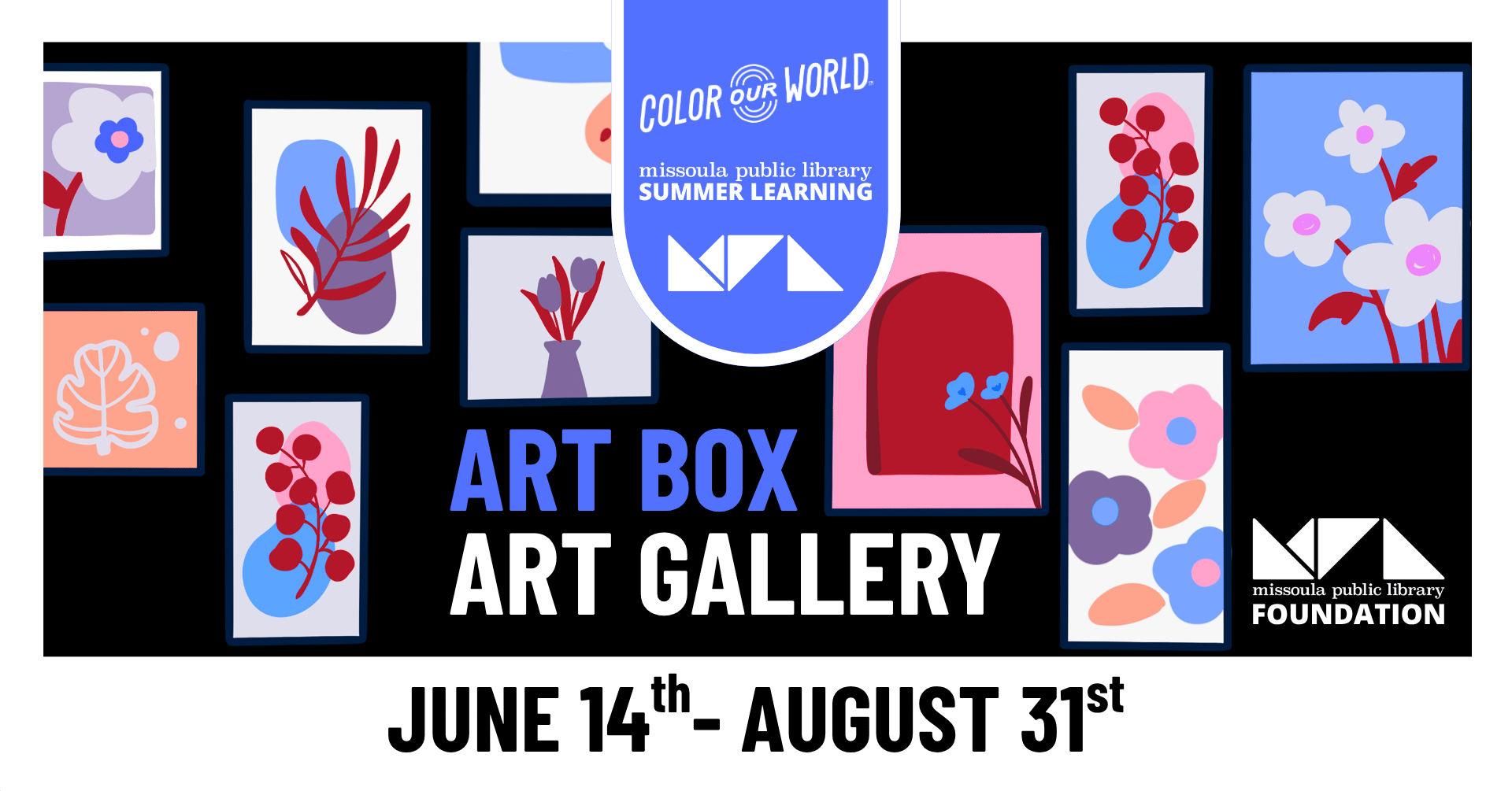 Summer Learning Program Art Box Art Gallery