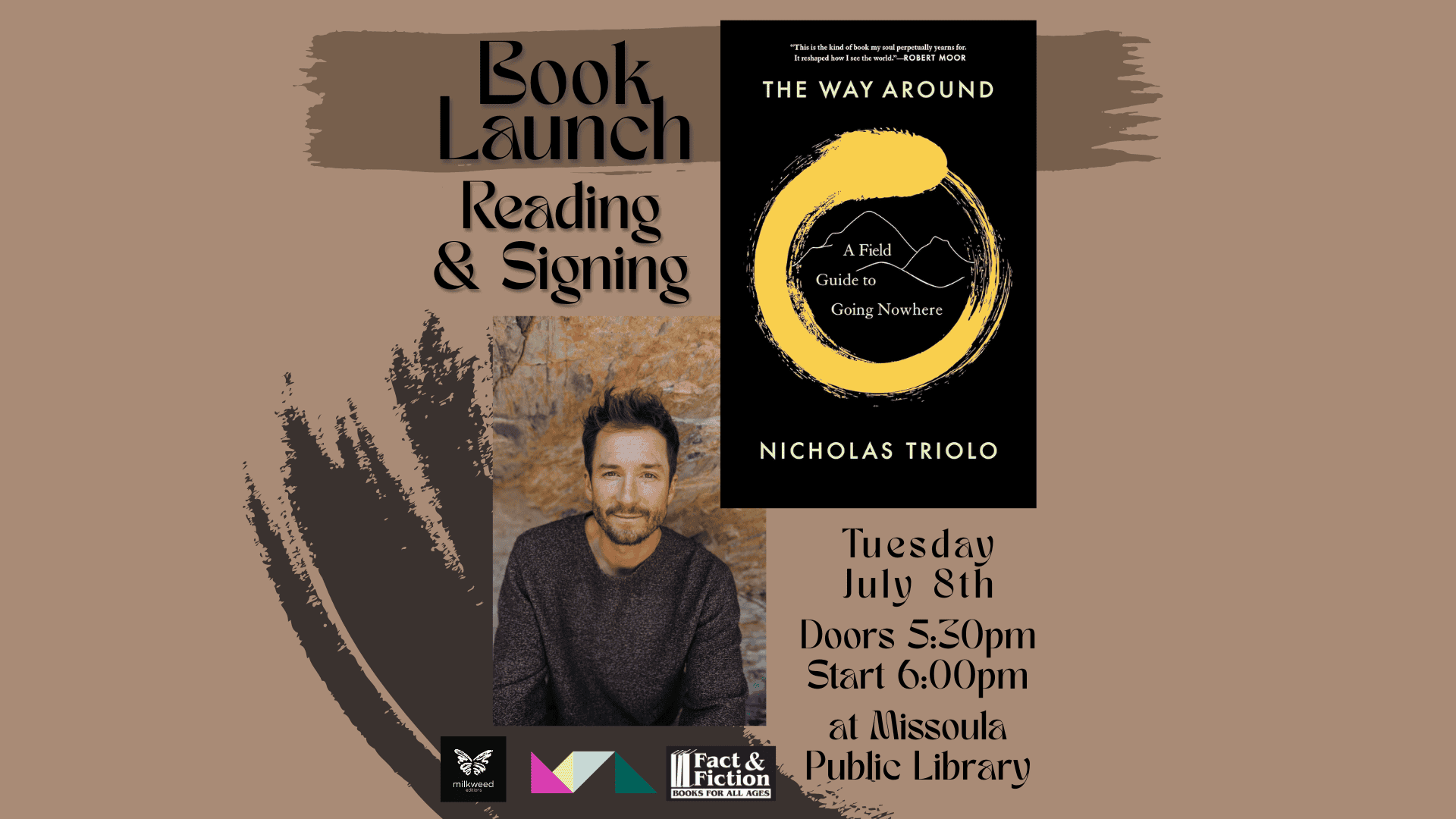 Book Launch with Nick Triolo- "The Way Around"