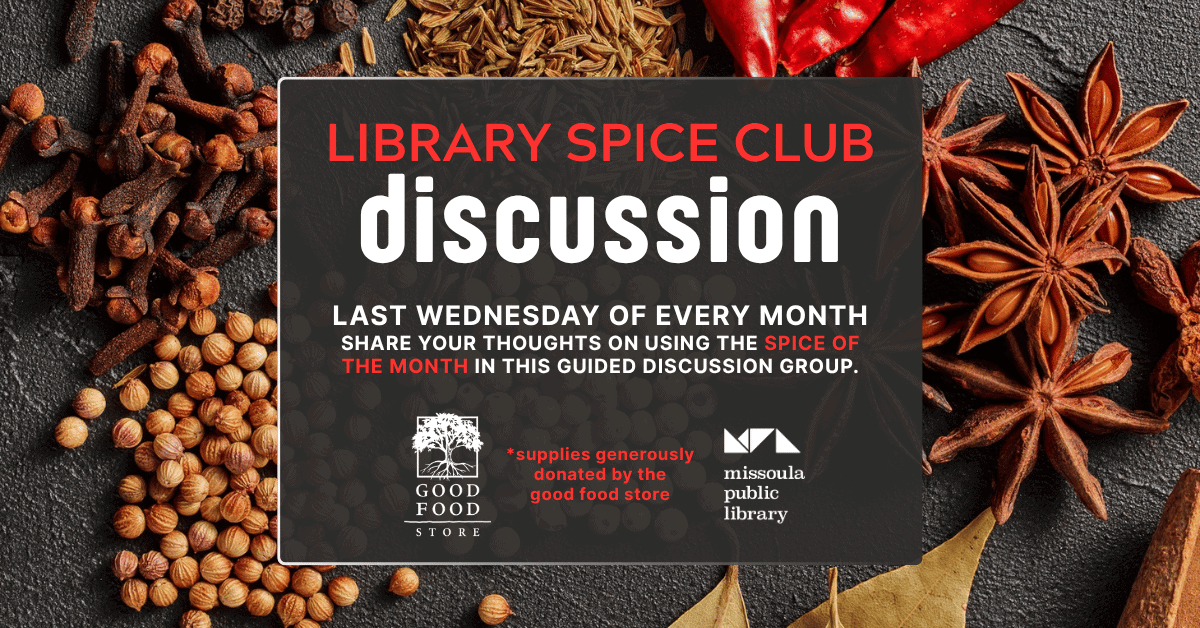 Library Spice Club Discussion