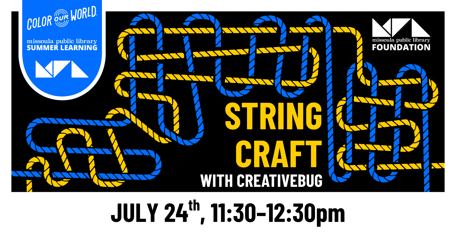 String Craft with Creativebug
