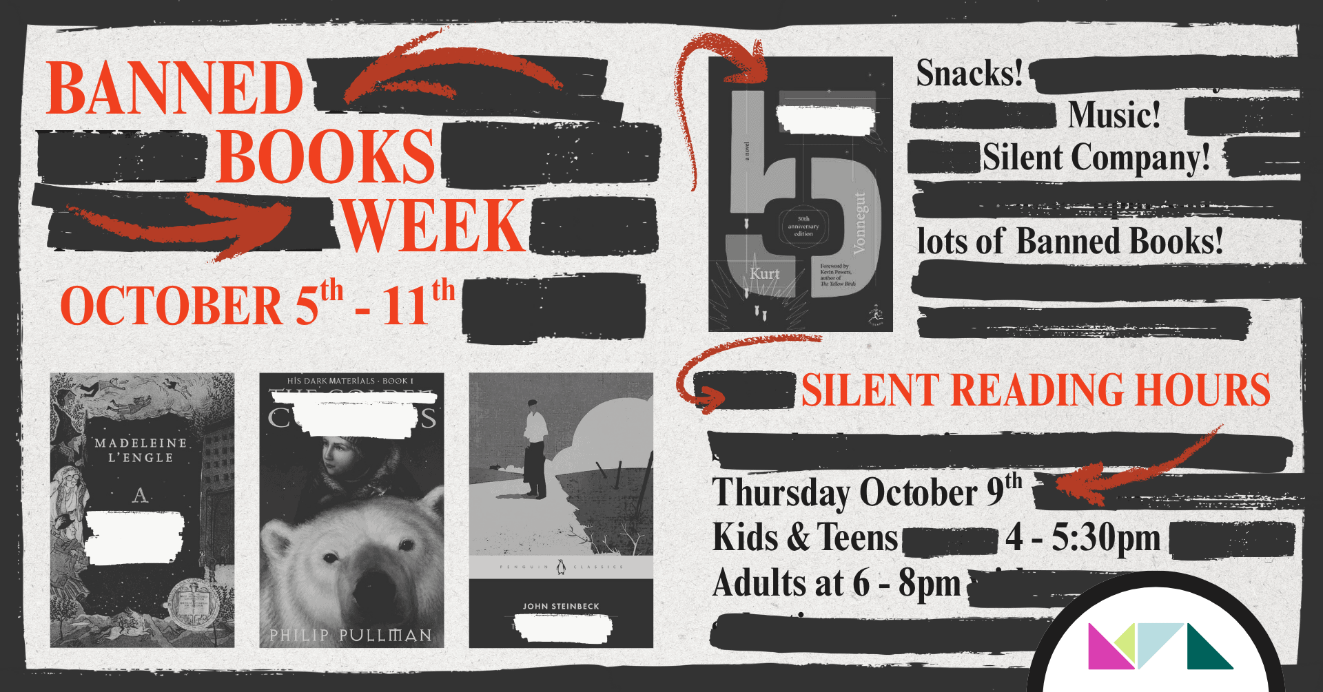 Banned Books Week Silent Reading