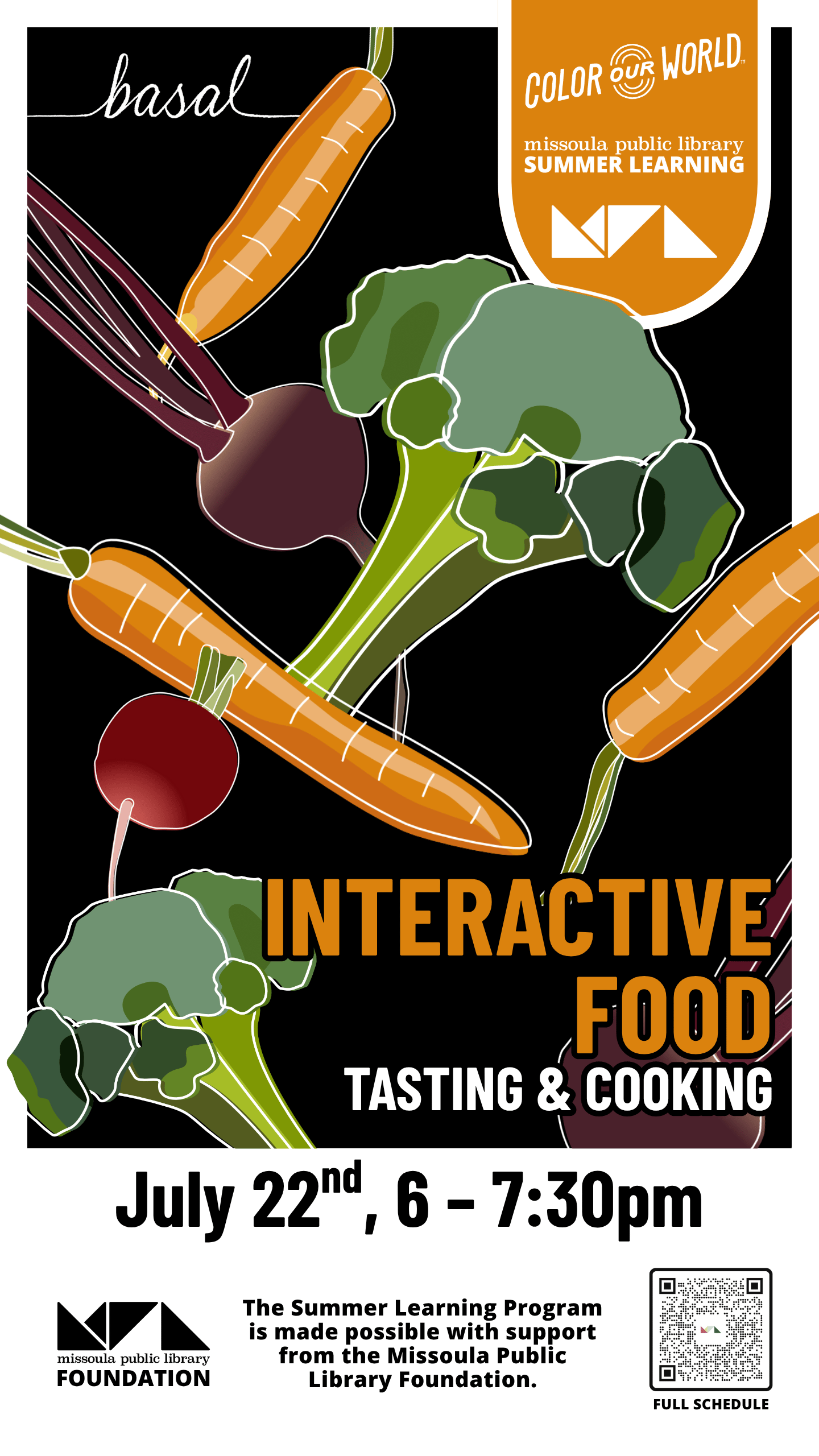 Interactive Food tasting and cooking