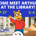 Meet Arthur at the Library!