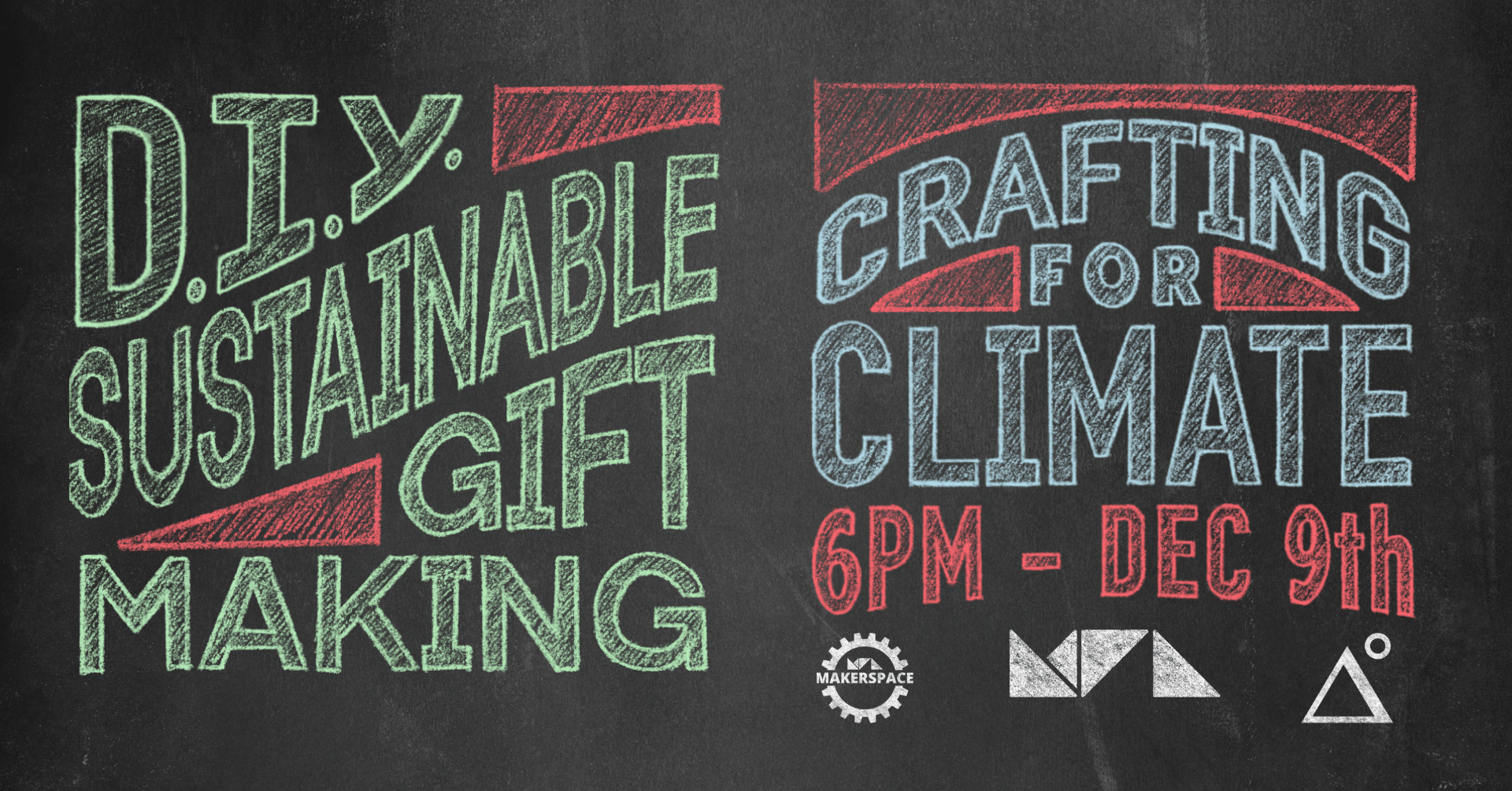 DIY Sustainable Gift Making: Crafting for Climate at 6pm on Dec 9th