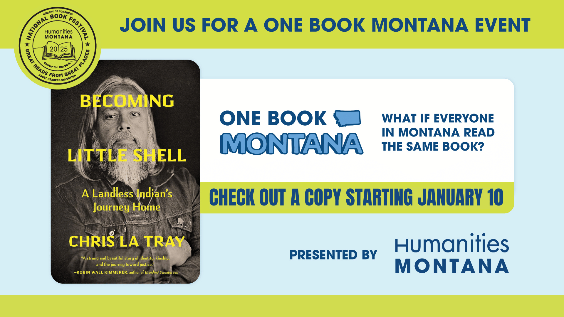 One Book Montana - Becoming Little Shell Book Club