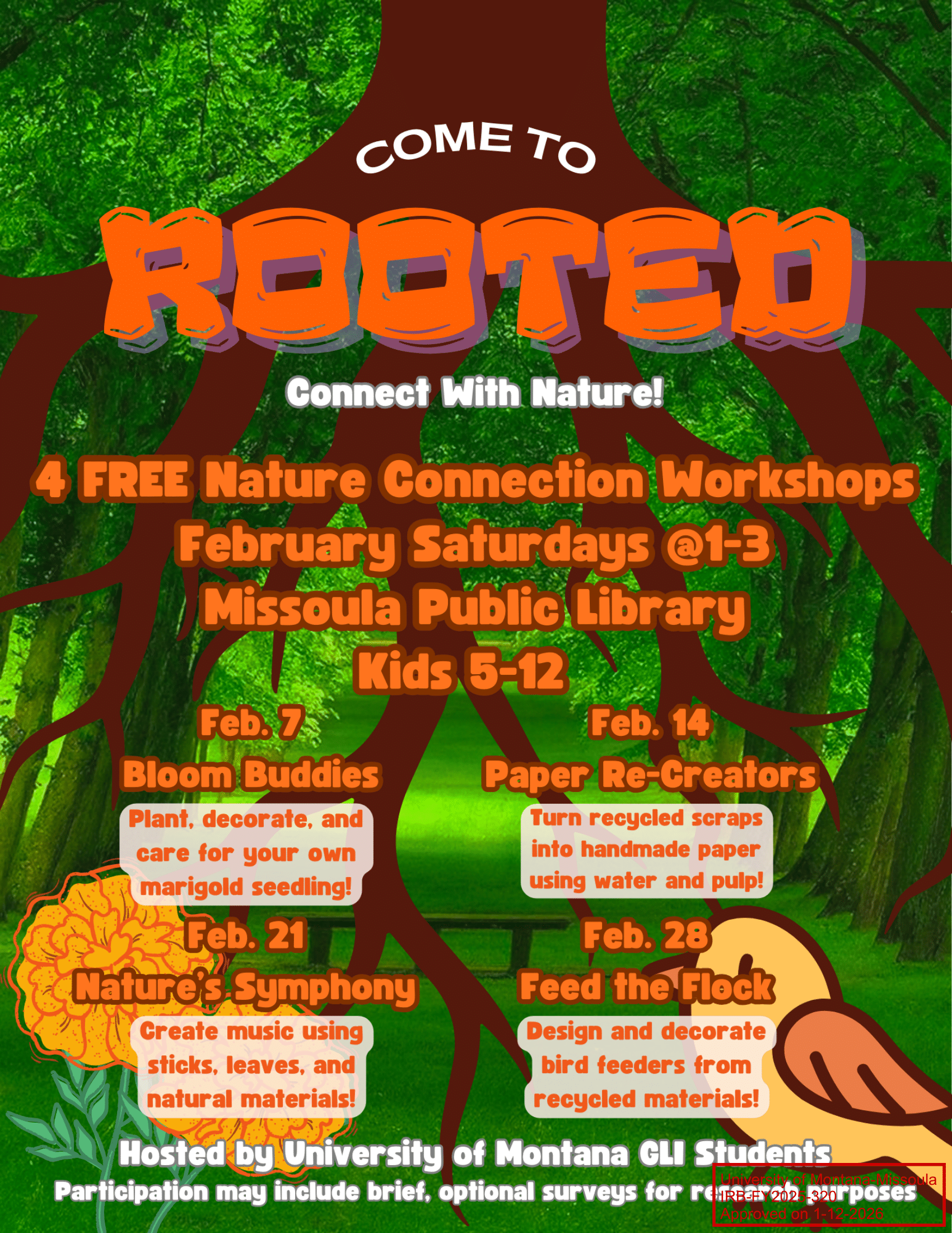 Rooted Connect with Nature