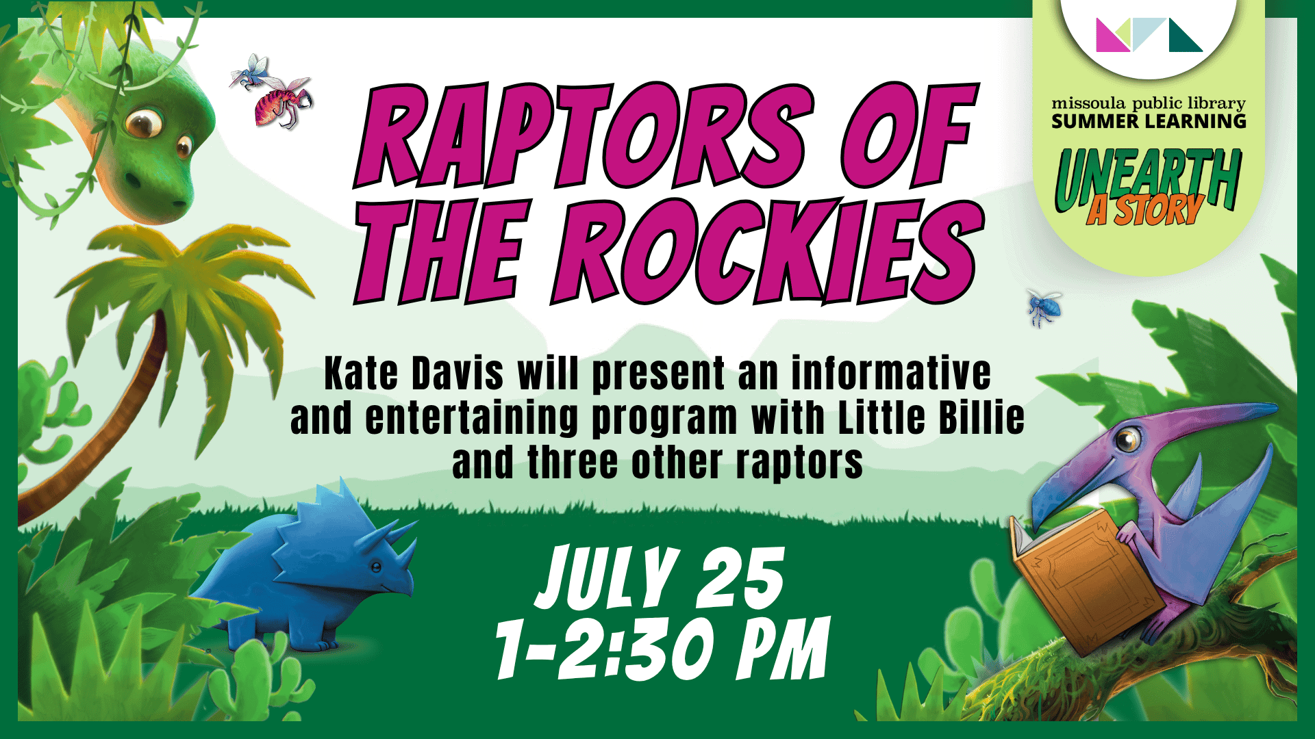 Summer Learning Program: Raptors of the Rockies