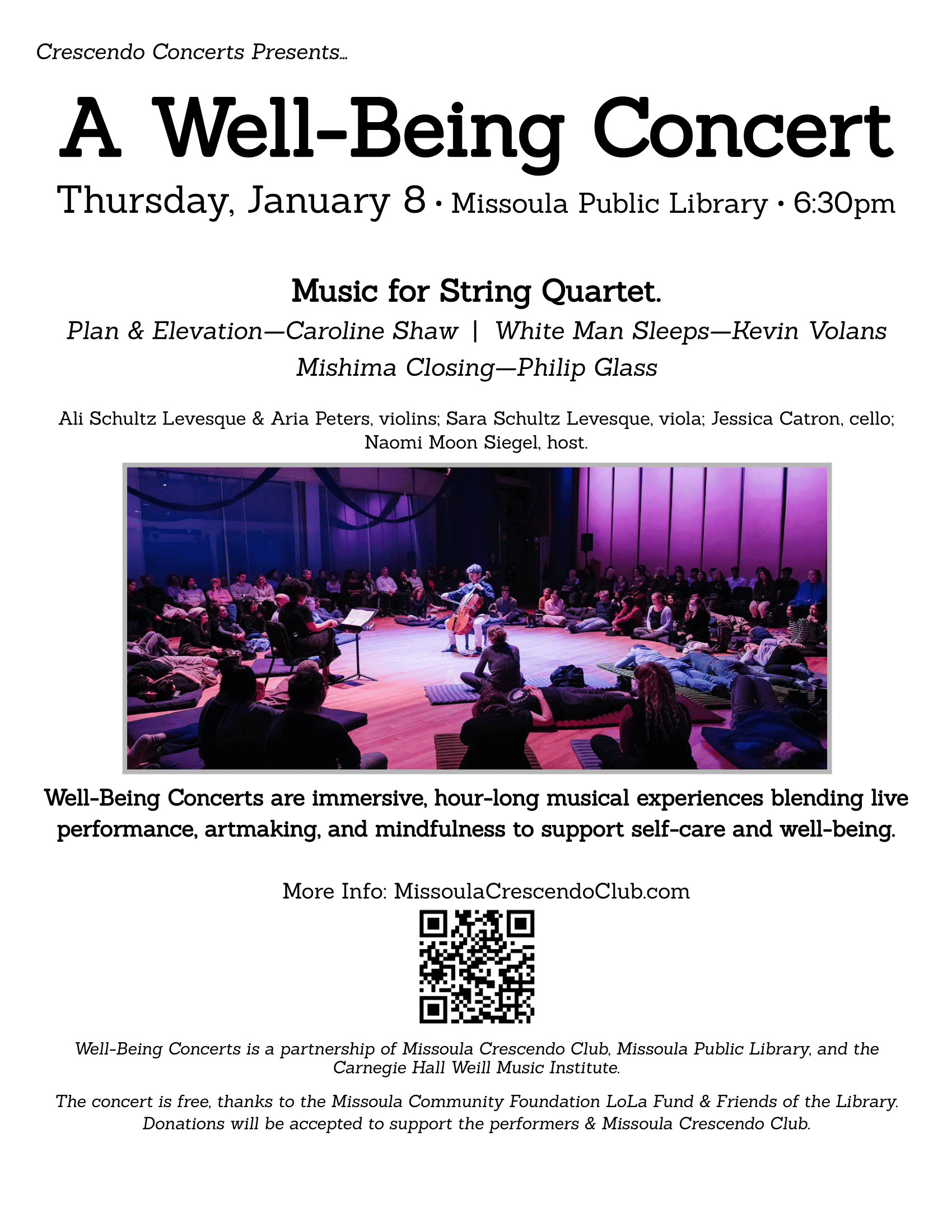 A Well-Being Concert