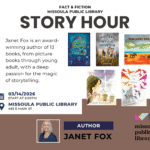 Special Story Time with Janet Fox