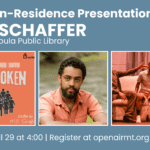 Spring Artist Presentation with M.D. Schaffer