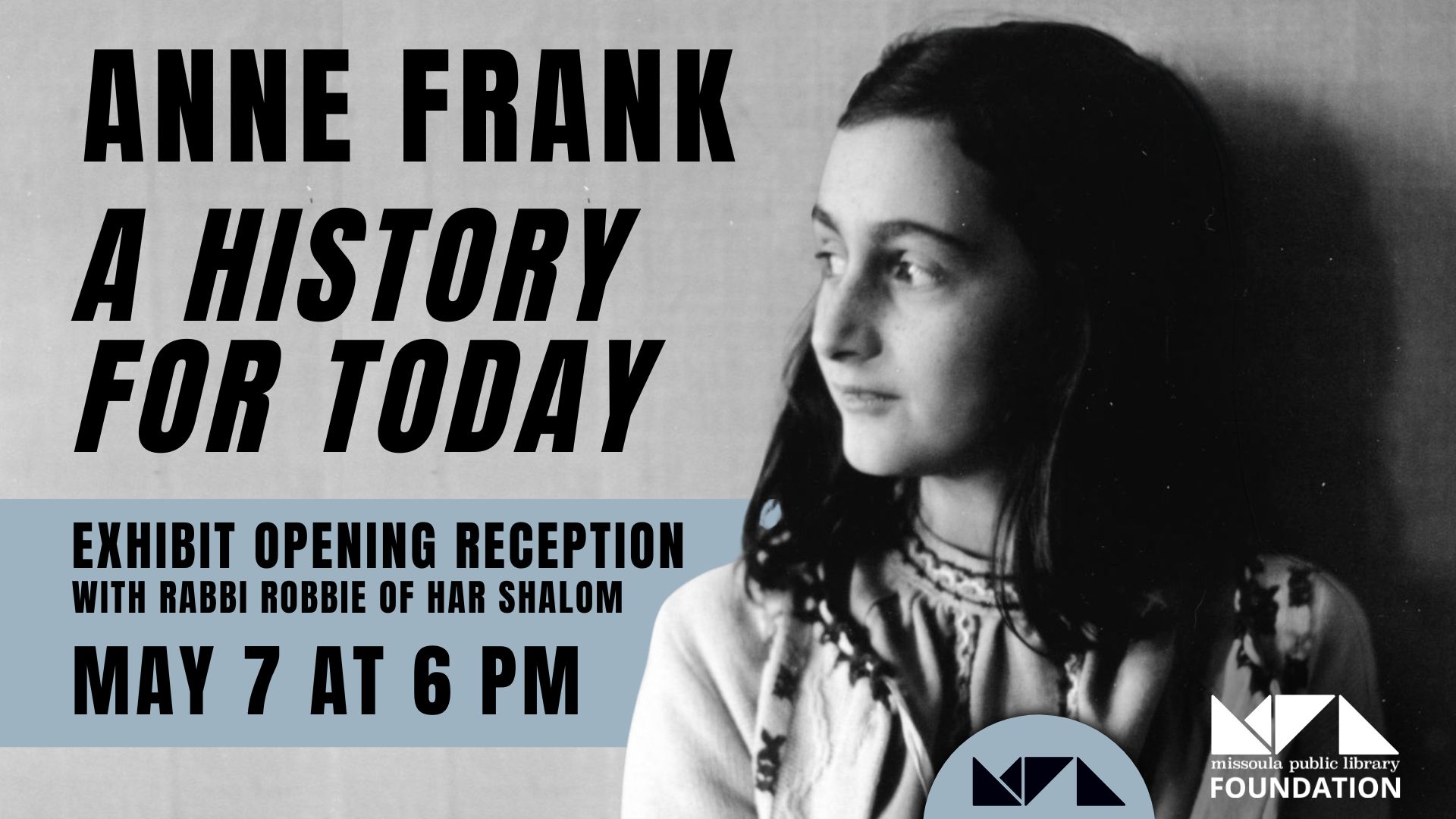 Anne FrankL A History for Today exhibit opening reception