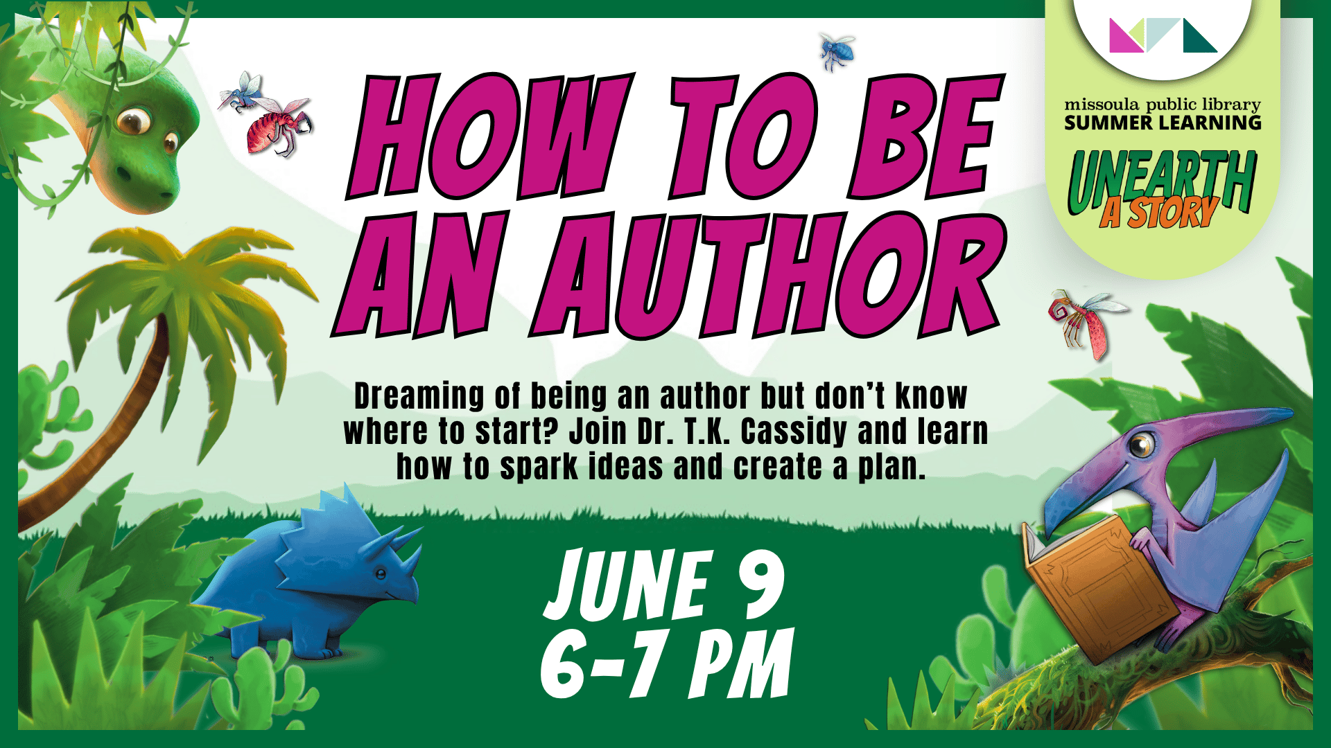 Summer Learning Program: How to be an author