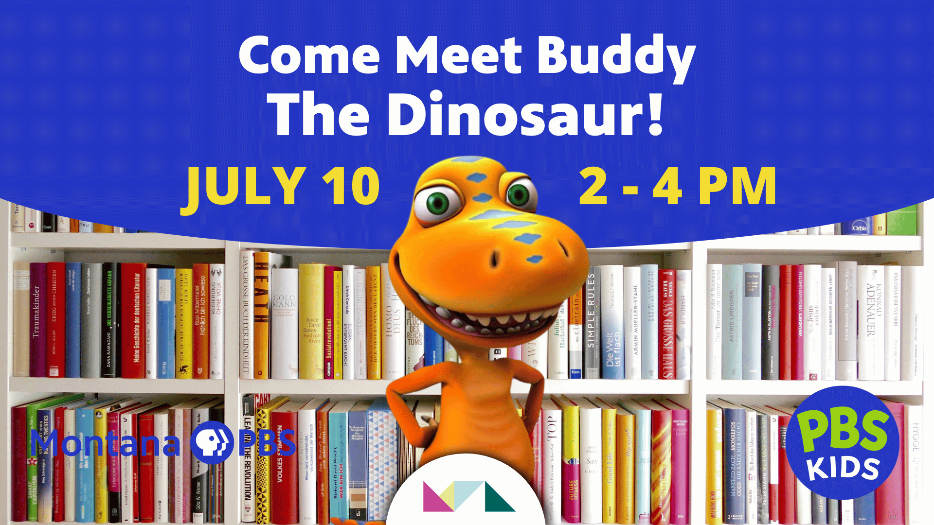Meet Buddy the Dinosaur!