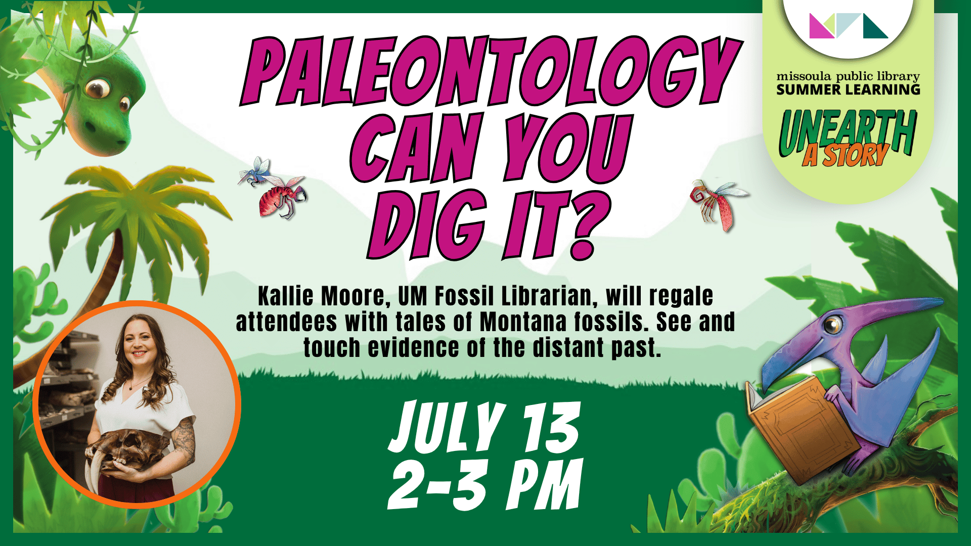 Summer Learning Program: Paleontology Can You Dig It?