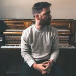 Philip Daniel at the piano