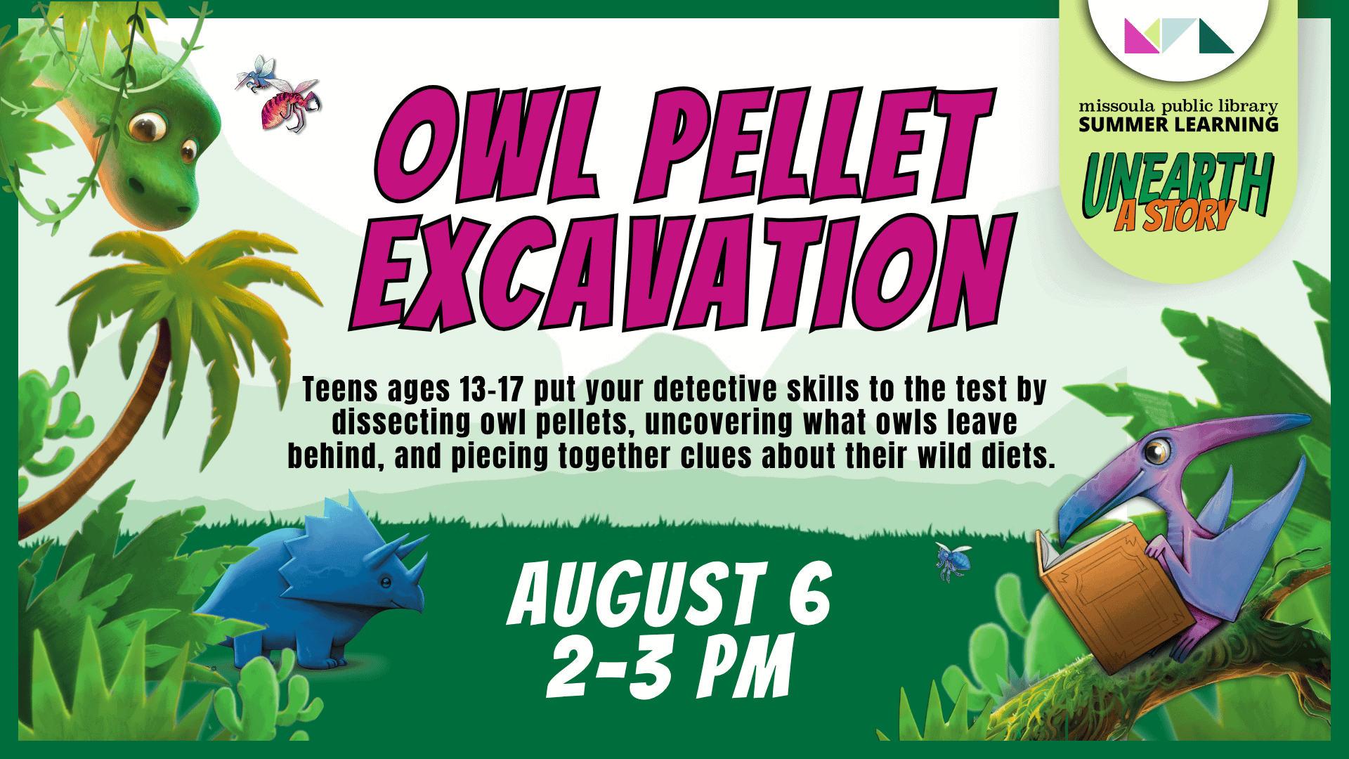 Summer Learning Program: Owl Pellet Excavation