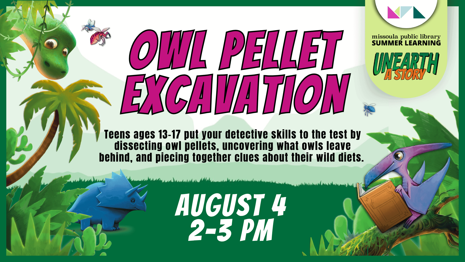 Summer Learning Program: Owl Pellet Excavation